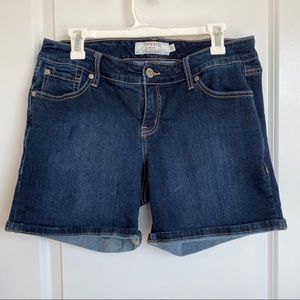 Torrid Dark Wash Jean Shorts